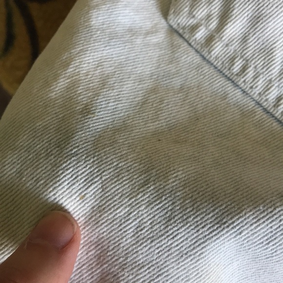 Zara Denim Belted Paper bag Shorts.NWOT flawed. Size M. High waisted casual - Picture 10 of 10